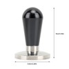 58mm Coffee Tamper Aluminium Alloy Ergonomic Handle Consistent Compression Coffee