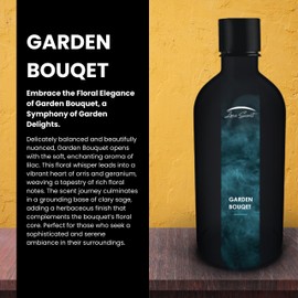 Zone Scent Garden Bouquet Essential Oil for Diffusers - Premium Aromatherapy Oil Set for Home and Hotel, Scented Diffuser Oils Scents, Eco-Friendly and Safe for Family and Pets, Diffuser Refill 100ml