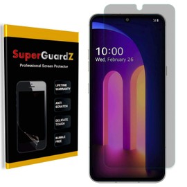 for LG V60 ThinQ Screen Protector [Privacy Anti-Spy], SuperGuardZ, Anti-Glare, Anti-Scratch, Anti-Bubble [Lifetime Replacement]