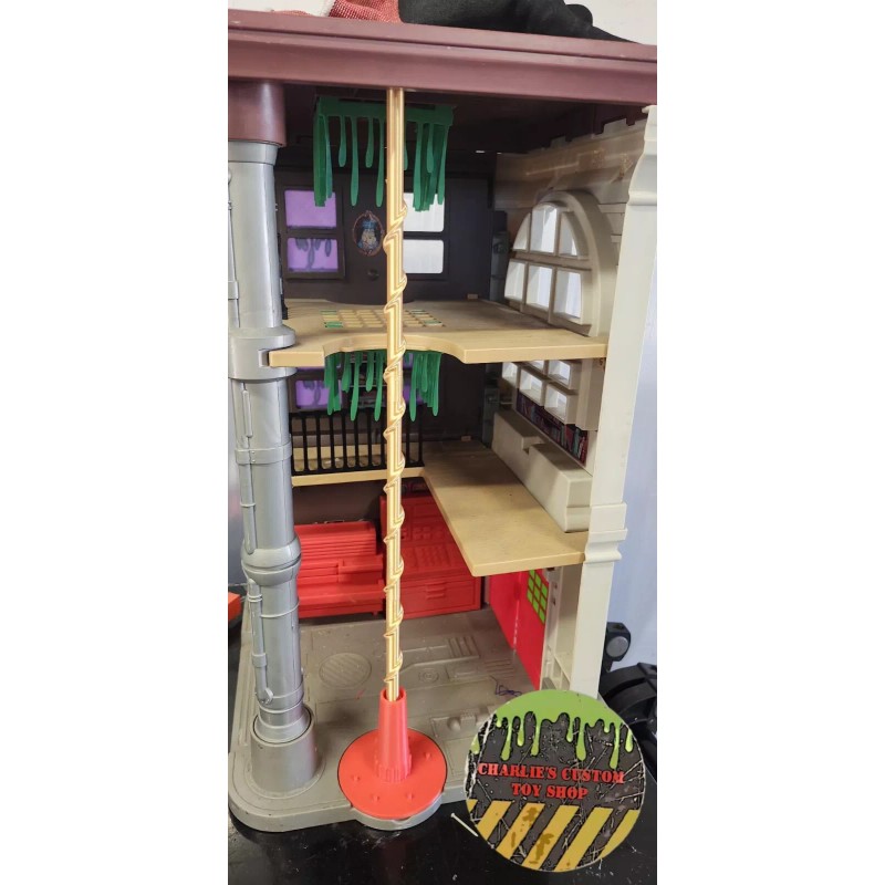 REPLACEMENT Fire Pole & Base - Spins - 3D Print