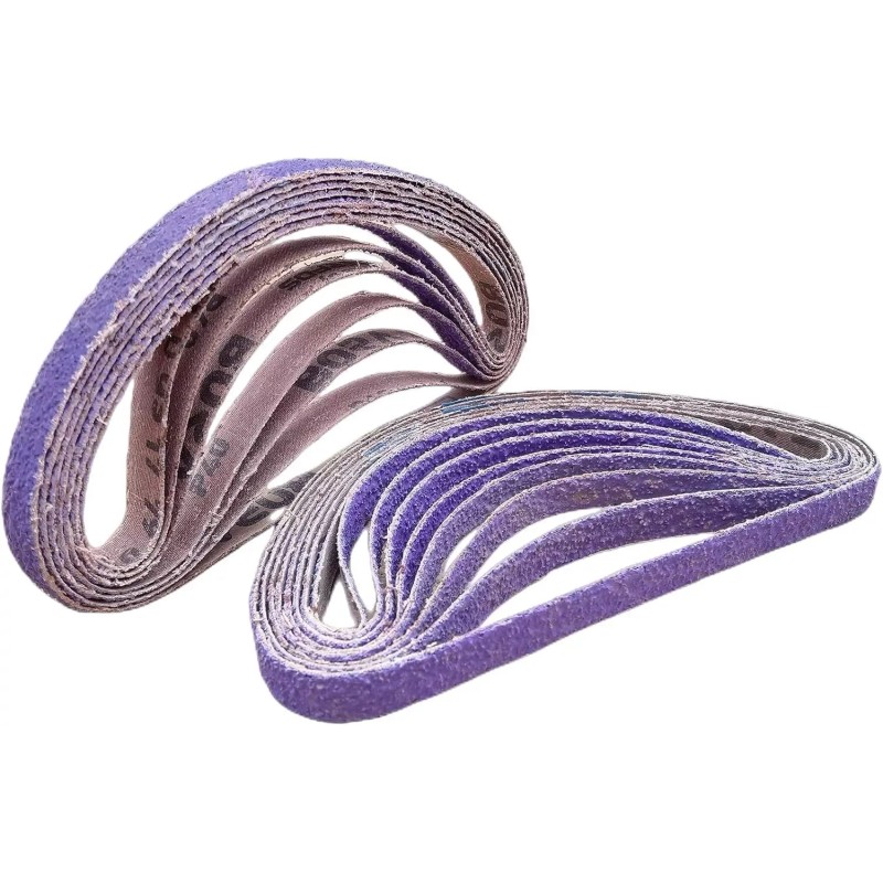20Pcs 1/2" X 18" File Sanding Belts 60 Grit Sander
