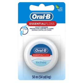 Oral-B 54 Yards Floss Essential Mint Wax (6 Pack)