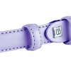 Biagiotti Women's Genuine Leather Thin Belt with Box, Violet 2
