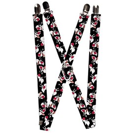Buckle-Down mens Buckle-down - Sylvester the Cat Suspenders, Multicolor, 3.5 x 2.5 US