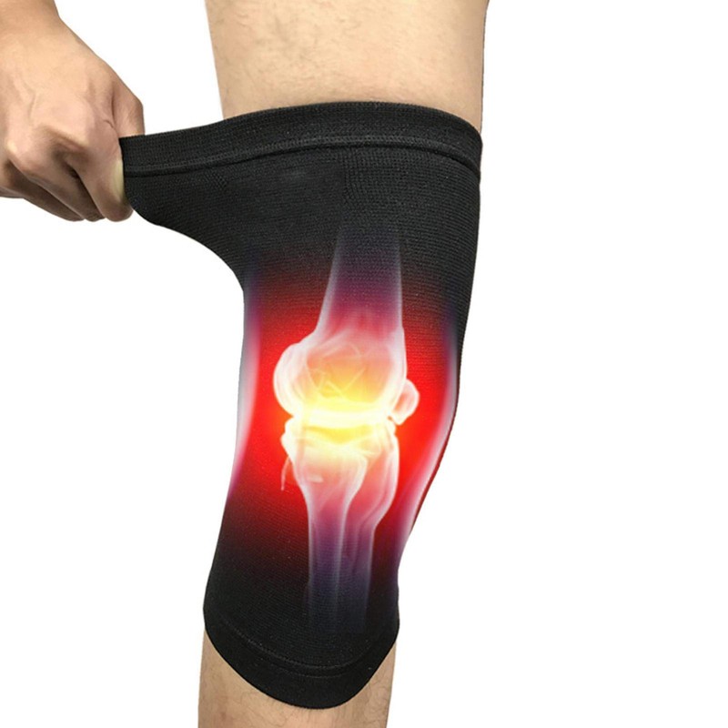 DAUERHAFT Skin-friendly Knee Brace Easy Pull On Running