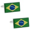 Brazilian Flag Cufflinks