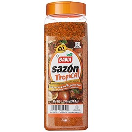 Badia Sazón Tropical con Annatto y cilantro 1.75 Pound (Pack of 1)