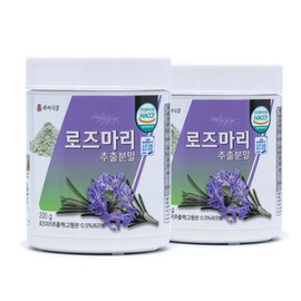 Baekse Food Rosemary Extract Powder 200g container 200g x 3+1 container / 백세식품 로즈마리 추출분말 200g 통 200g x 3+1통