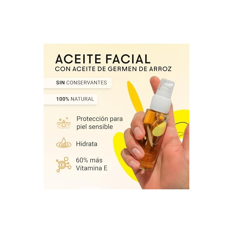 RICE & SHINE Aceite de Germen de Arroz - Aceite
