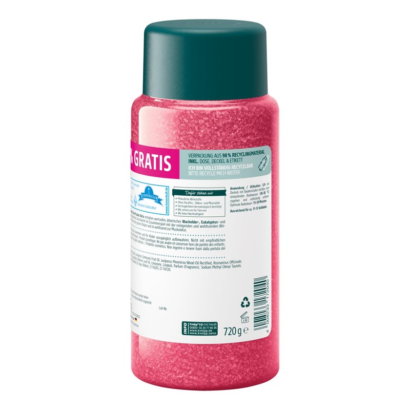 Kneipp Bath Crystals Muscle Active – Special Size – 720