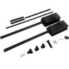 HOWHY Pull Down Closet Rod - Adjustable Side Mounted Closet