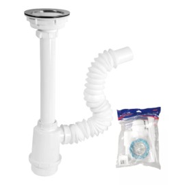 Fleximatic Cespol Para Fregadero Flexible Fleximatic 3500 Color Blanco