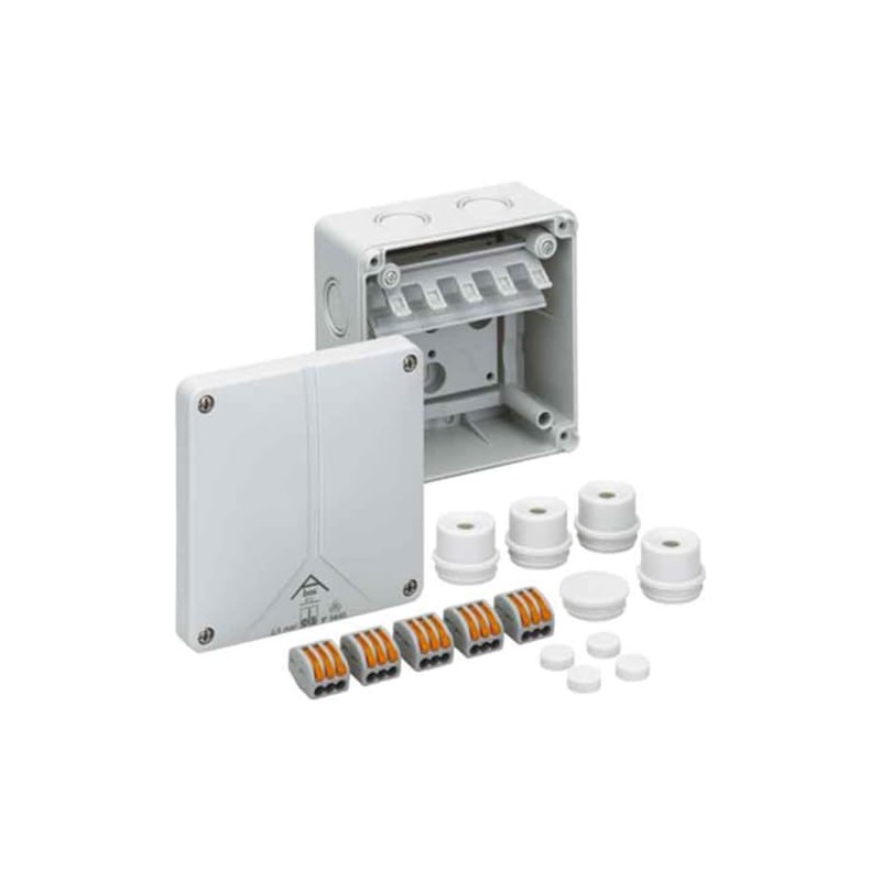Spelsberg 1196033 Junction Box, 110 x 110 x 67 mm,
