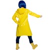 OSIAS Coraline Yellow Rain Coat Cosplay Costume (XL)