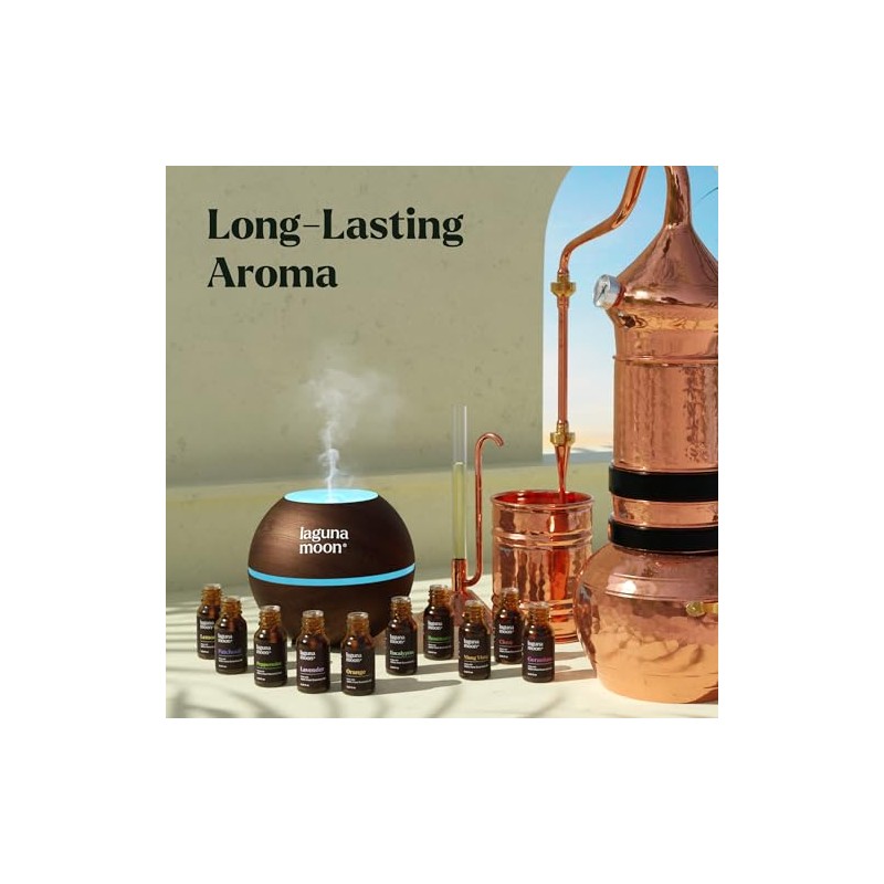 Lagunamoon Premium Essential Oils Set,Top 20 Pure Natural Aromatherapy Oils