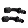 Lencool Racing Push Lock Hose Fitting End 4AN 90 Degree