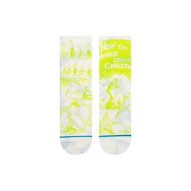 Stance Noise Noise Noise Crew Socks (Large, Offwhite)