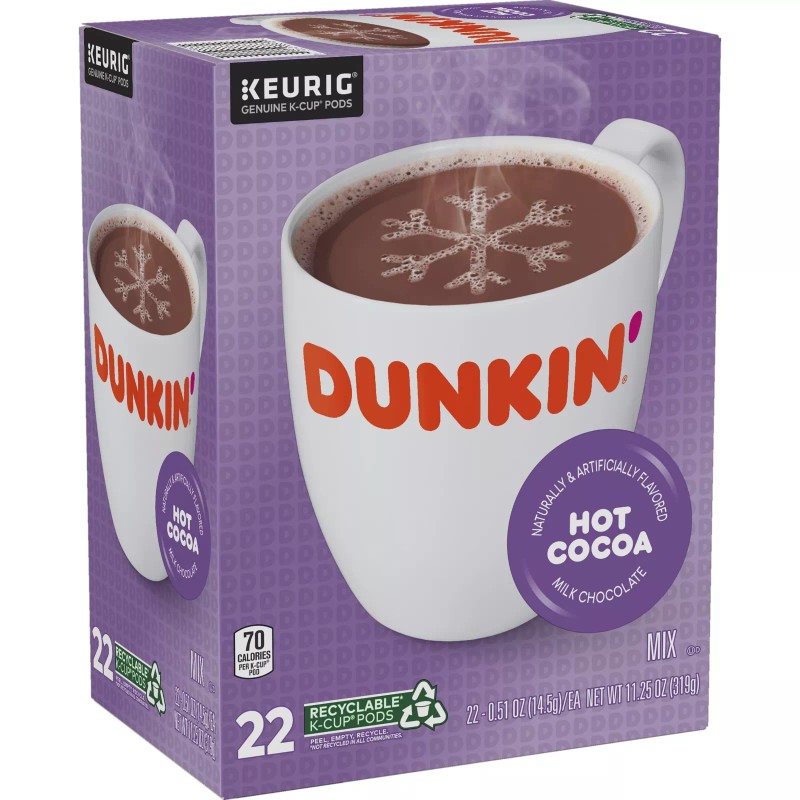 Dunkin' Donuts Dunkin Donuts Hot Cocoa K Cup Pack of