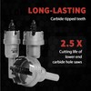 Carbide Hole Cutter 7/8, 1-1/8, 1-3/8”, Heavy Duty Carbide Tipped
