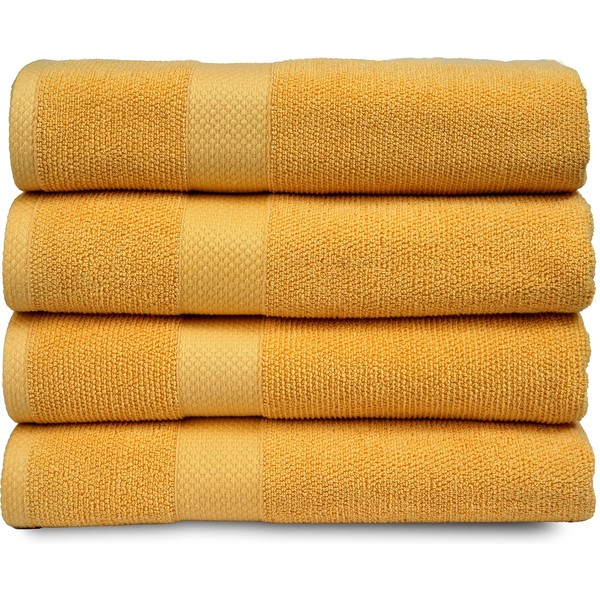 MAURA Premium Bath Towels 100% Cotton 27x54 Ultra Absorbent Quick