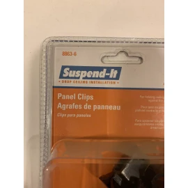 Suspend-It 8863-6 Drop Ceiling Installation Panel Clips Quantity 20