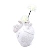 Creative Anatomical Heart Vases Resin Sculpture Heart Shaped Art Flower