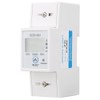 Single Phase Din Rail Energy Meter Electricity Power 50Hz LCD