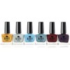 6 x Luxury 6 Assorted Pearl Fancy Colours Gift Box High Quality