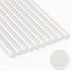 Gartful Mini Wax Glue Sticks, 60 Count, Pearl White, Suitable