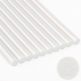Gartful Mini Wax Glue Sticks, 60 Count, Pearl White, Suitable for Wedding, Party, Birthday, Feast, etc.