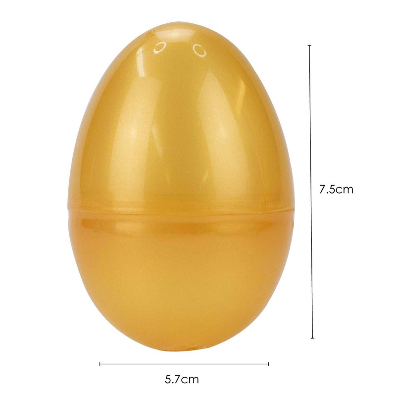 TRIXES Empty Easter Eggs Pack of 12 - Colourful -