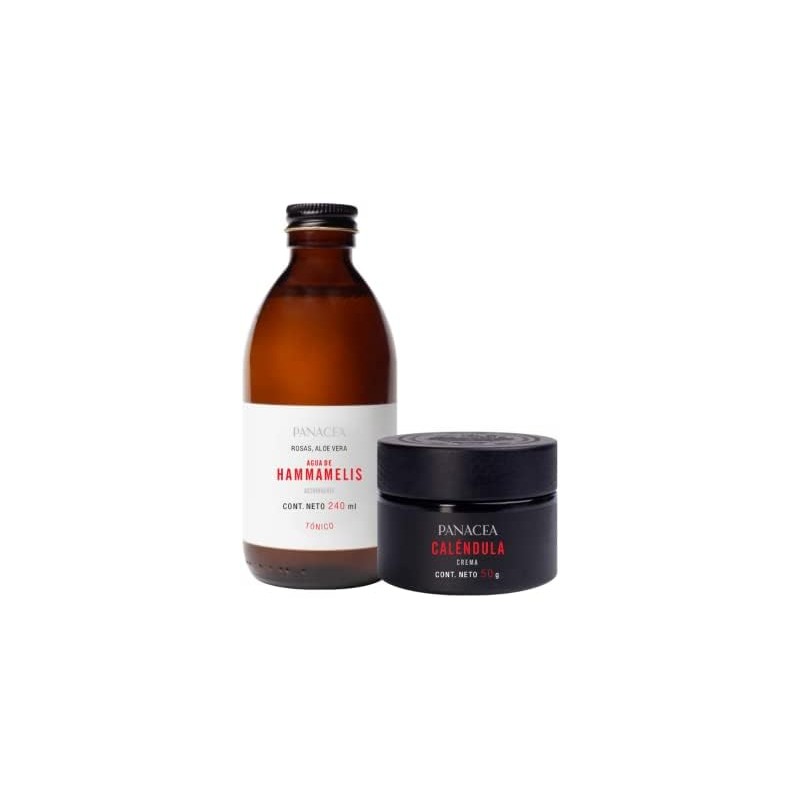 PANACEA: Kit Piel Mixta 30s con Tónico Hammamelis y Crema