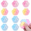 CATOR Pack of 10 Mini Taba Squishy Cat, Mini Squishy