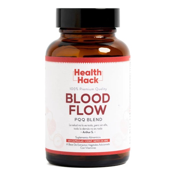 Suplemento Mejor Circulación Con Pqq Y Coq10 60 Caps Hh
