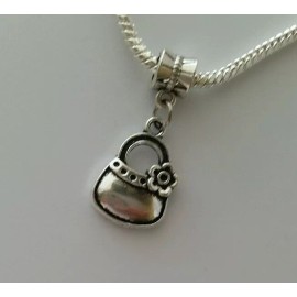 Unbranded Handbag Purse Bag Charm Pendant fits European Style Bracelet Or Clip Charm