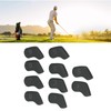 10 Pcs Golf Club Head Cover Stylish Exquisite PU Protective