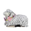 Northlight Plush Kneeling Sheep Spring Easter Figure - 6.75” -