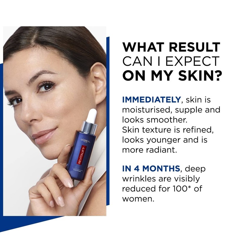 L'Oreal Paris Revitalift Laser Pure Retinol Serum, Anti-Wrinkle, Anti-Fine line,