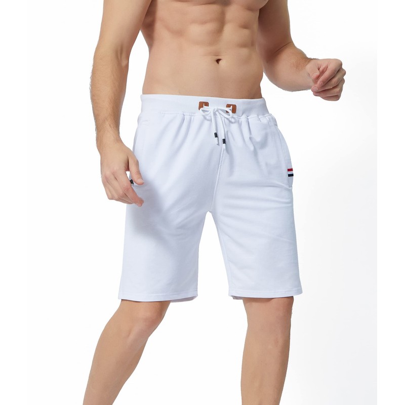 MO GOOD - Pantalones cortos casuales para hombre, para entrenamiento,