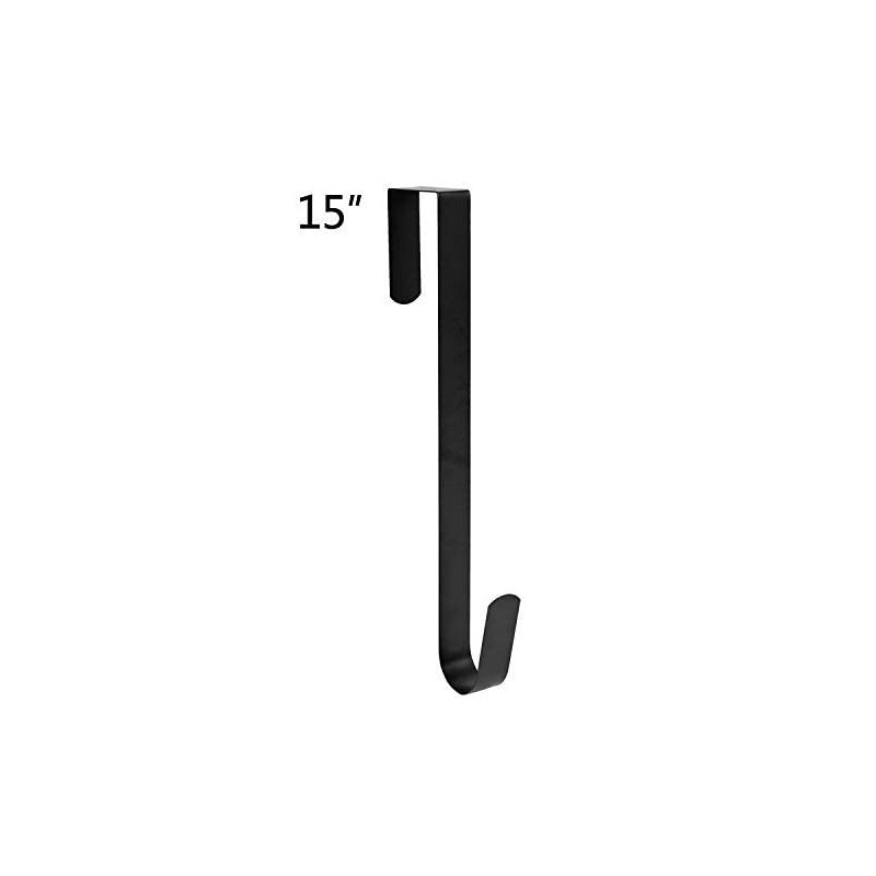 Sattiyrch 15" Wreath Hanger for Front Door,Sturdy Steel Wreath Door