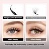 Arison Lashes Premade Fan Anime Lashes Fans False Eyelash Russian