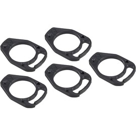 Ritchey Switch Headset Stack Spacers - Switch System Compatibility Only, 5mm, 5 Pack, Black