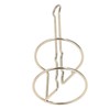 Tissue Reserve Holder Electroplating Bright Vertical Style Gold Iron Easy