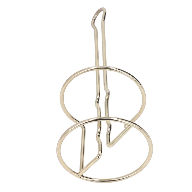 Tissue Reserve Holder Electroplating Bright Vertical Style Gold Iron Easy