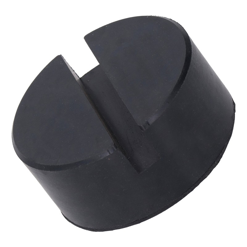 4PCS Rubber Jack Lifting Pad Adapter Floor Round Slotted Frame