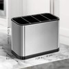 ODesign Utensil Caddy Flatware Organizer Crock Utensil Holder for Countertop