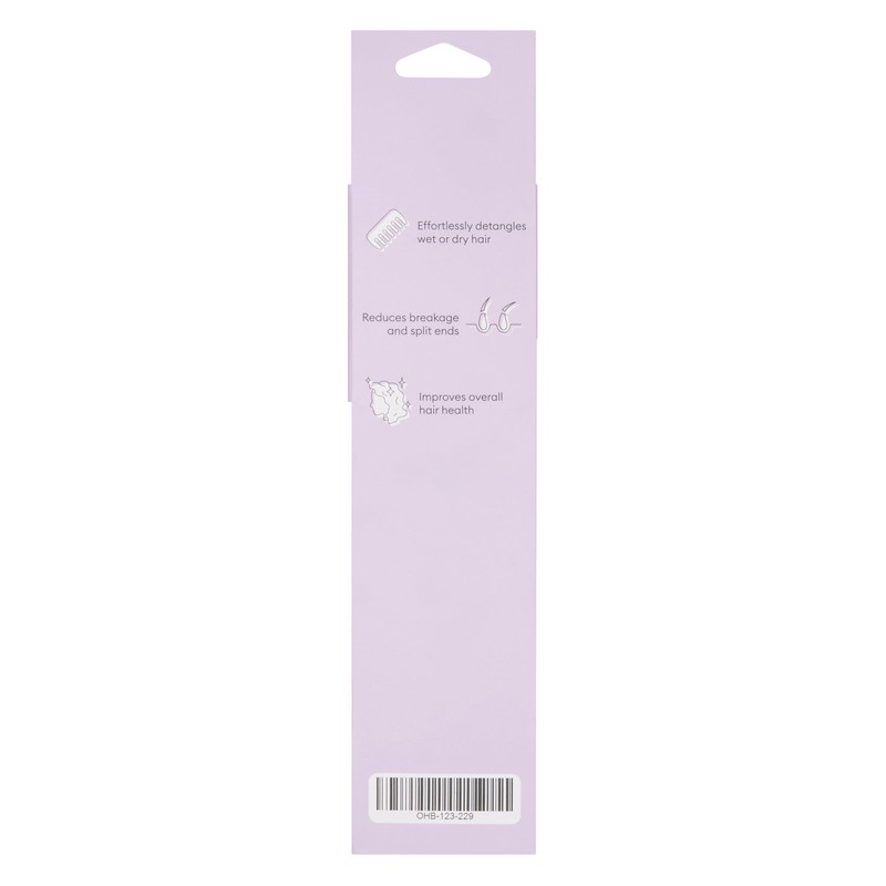 Oz Essentials Detangle Comb - Purple