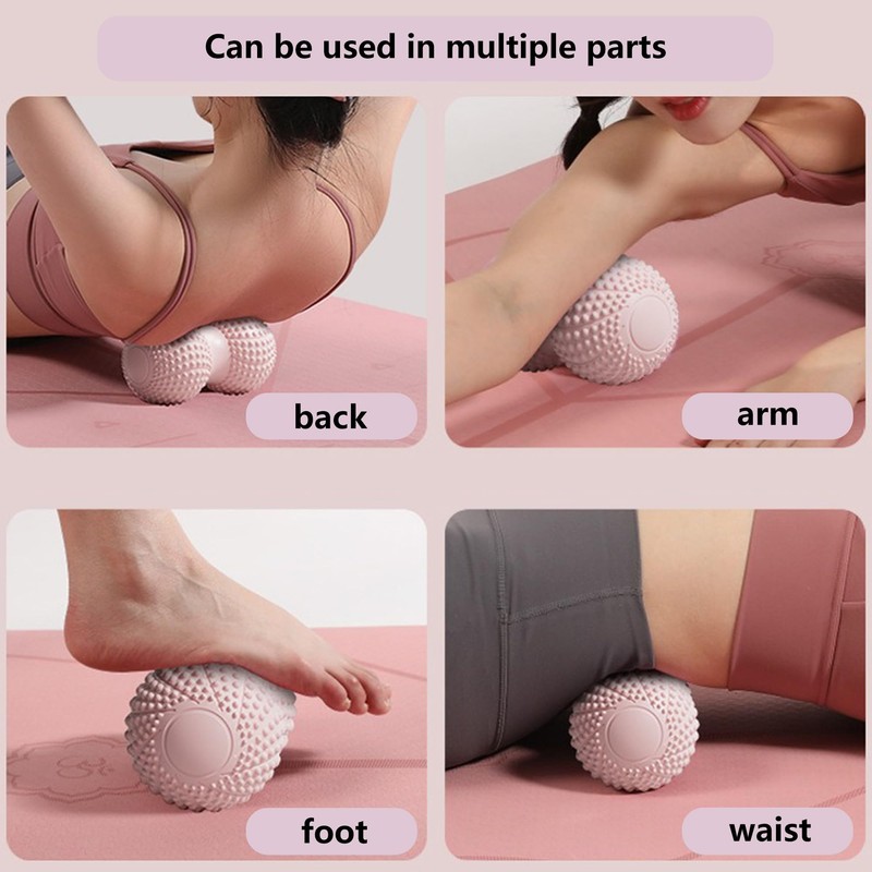 HAOBIN Double Massage Ball Peanut Balls Can Effectively Perform Band