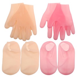 Baluue Deep Exfoliating Foot Mask Dry Cracked Feet Hard Skin Remover Moisture Gloves