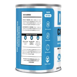 Creatina Monohidratada 250g D-mon Varios Sabores Natural